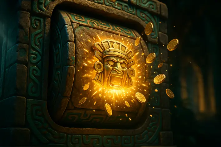 To visually represent the high-quality 3D graphics and exciting bonus features mentioned in the article, specifically related to popular games like 'Treasures of Aztec'.