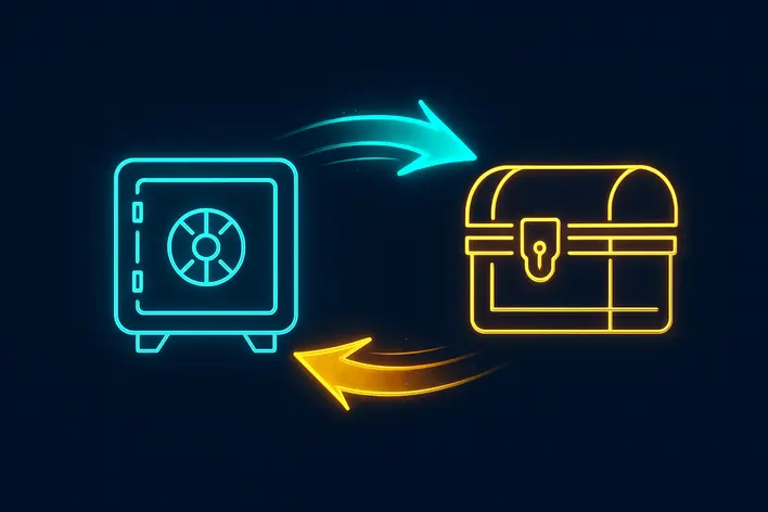 To illustrate the speed, security, and automation of the deposit and withdrawal system mentioned in the article.