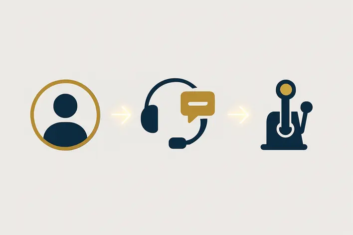 To illustrate the simple, 3-step process for new users to claim their free 100 Baht credit, making it look easy and approachable.