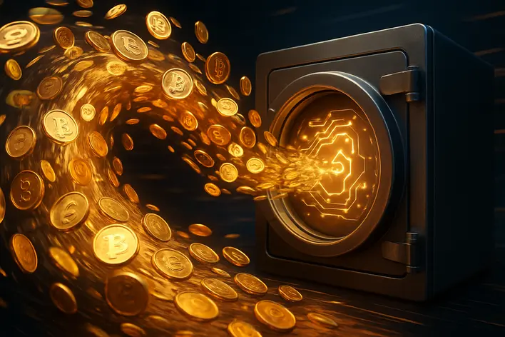 To illustrate the fast, automated, and high-volume financial transaction system of LUCABET88, highlighting speed and security.