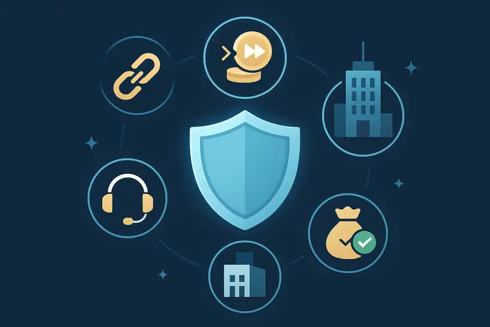 To visually represent the 5 key criteria for choosing a safe and reliable online slots website, as detailed in the article.